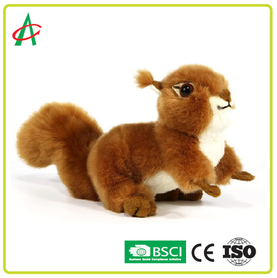 O esquilo de Angelber encheu o brinquedo 20CM com cauda peludo